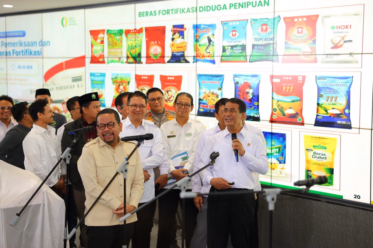 Pemerintah Tarik 25 Merek Beras Fortifikasi yang Tidak Sesuai Standar