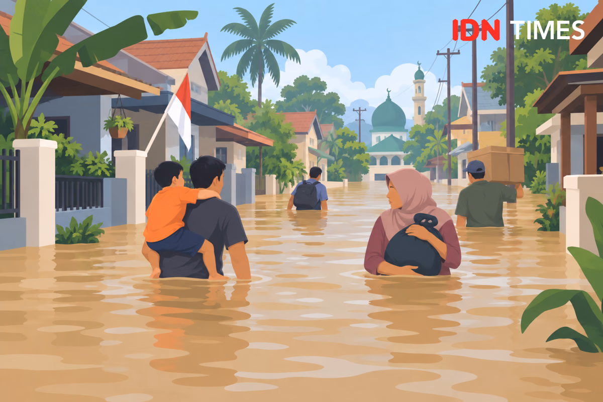 Jalur Padang-Solok Terputus Akibat Banjir Bandang