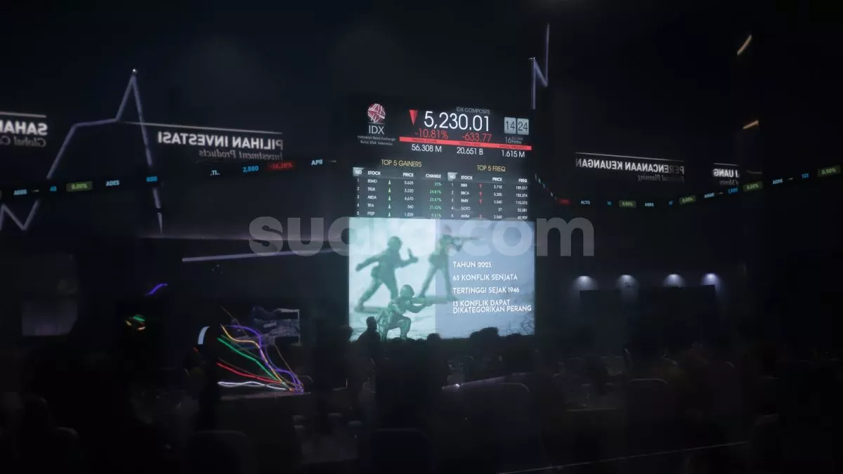 IHSG Terancam Jatuh di Bawah 5.000, Banyak Saham Berpotensi ARB?
