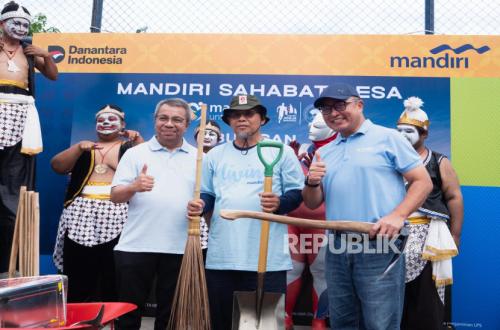 Bank Mandiri Luncurkan Program 'Mandiri Sahabat Desa' di 28 Desa Sepanjang Rute Mandiri Jogja Marathon