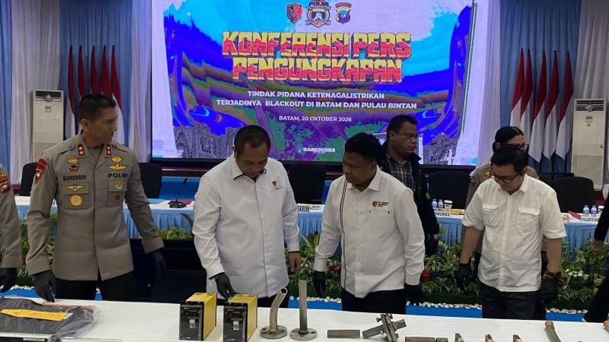 Lima Tersangka Ditetapkan dalam Kasus Gangguan Listrik di Batam