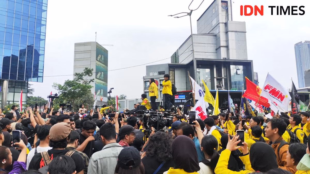 Aksi Demonstrasi BEM UI dan Masyarakat, Ini Lima Tuntutan Mereka