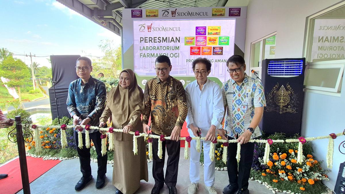 Sido Muncul Luncurkan Laboratorium Farmakologi untuk Dukung Keamanan Produk Herbal
