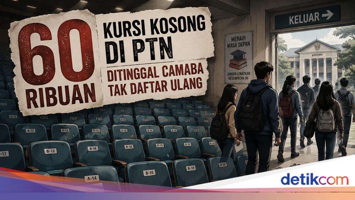 Jumlah Calon Mahasiswa yang Tak Daftar Ulang di PTN Capai 60 Ribu, Bagaimana dengan 2026?