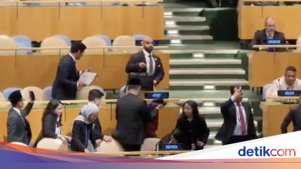 Delegasi Indonesia Tinggalkan Ruang Sidang saat Pidato Netanyahu di PBB