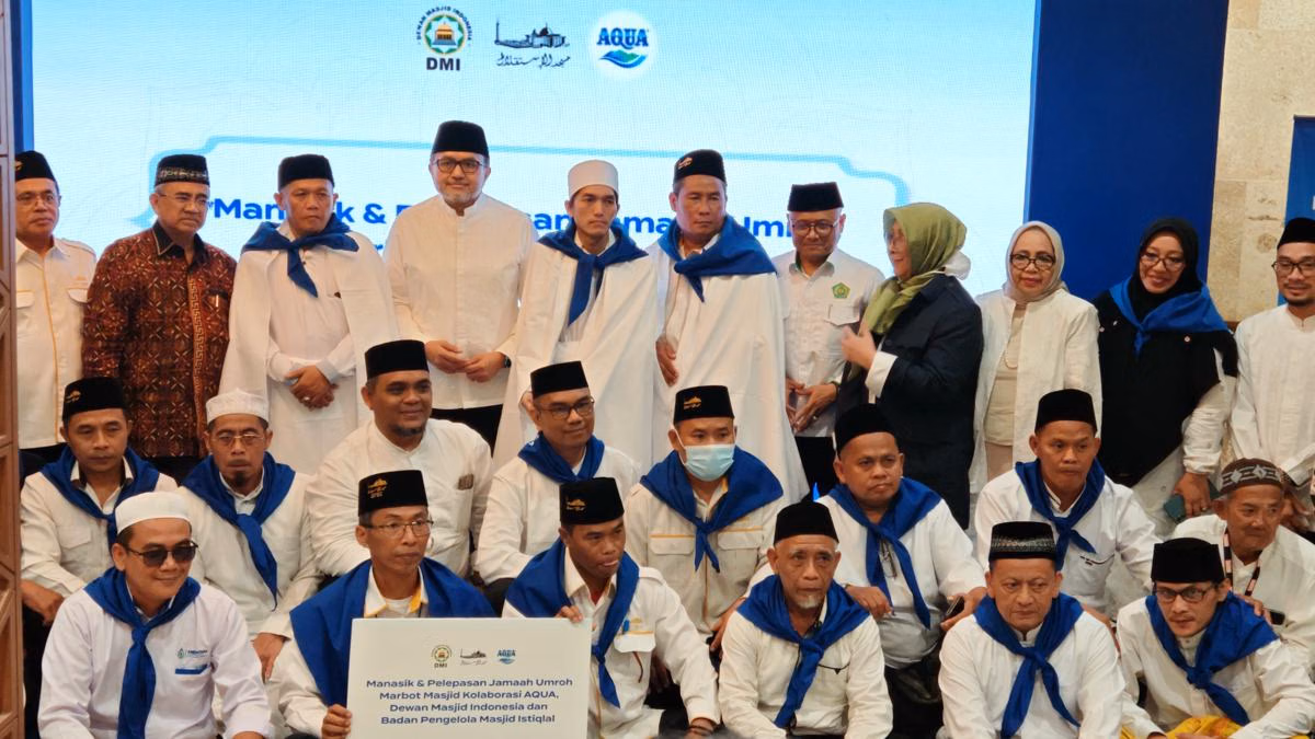 DMI dan Masjid Istiqlal Memberangkatkan 26 Marbot untuk Umrah