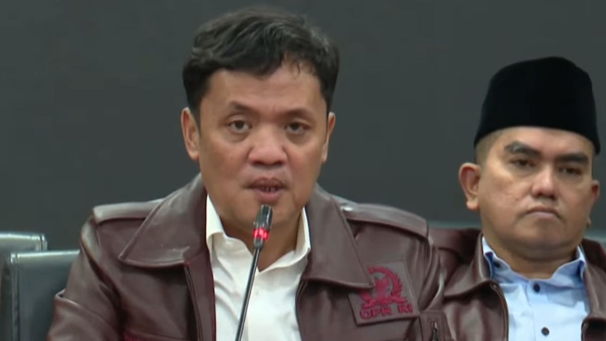 Ketua Komisi III DPR RI Habiburokhman. (Foto: CNN Indonesia TV)