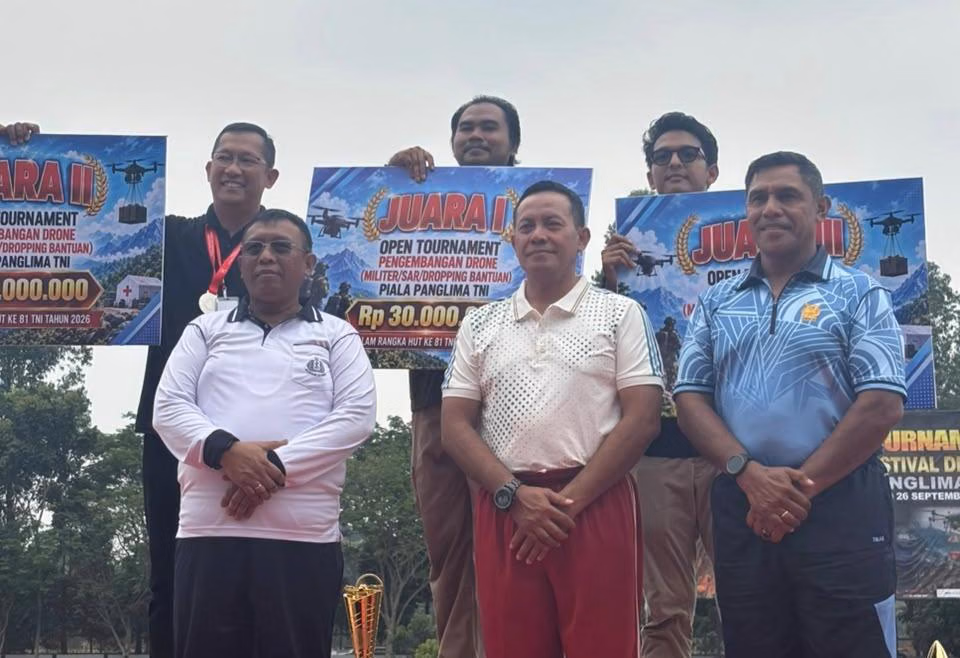 Inovasi Drone AI Kemenhut Sukses Raih Juara I Piala Panglima TNI 2026