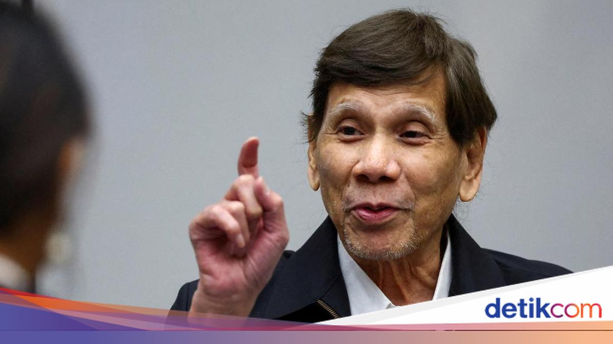 Rodrigo Duterte Tampil Mengejutkan di Persidangan Kasus Kejahatan Kemanusiaan