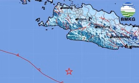 Gempa Bumi Magnitudo 5,7 Mengguncang Laut Selatan Sukabumi: Apa yang Perlu Diketahui