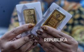 Harga Emas Anjlok Lagi Hari Ini, Cek Daftar Lengkapnya