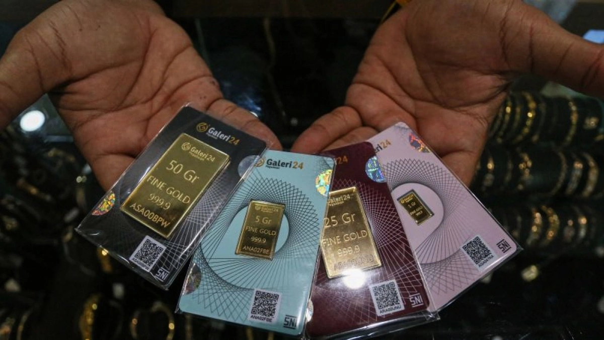 Penurunan Harga Emas Antam Mencapai Rp33.000 dalam Dua Hari Terakhir