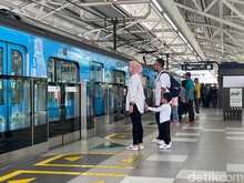 Kabar Baik! Naik MRT, TransJ, dan LRT Jakarta Gratis Hari Ini