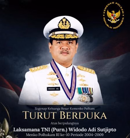Mantan Panglima TNI dan Menko Polhukam Widodo AS Meninggal Dunia