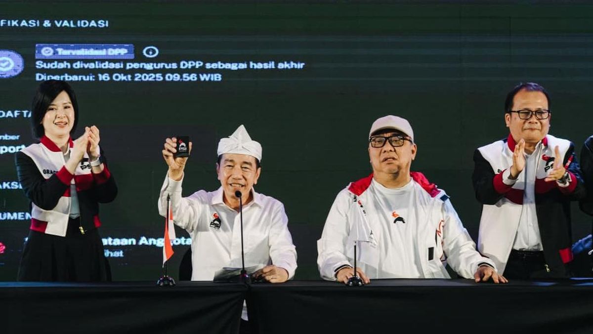 Jokowi: PSI Sebagai Partai Baru, Namun Sudah Menjadi Sorotan