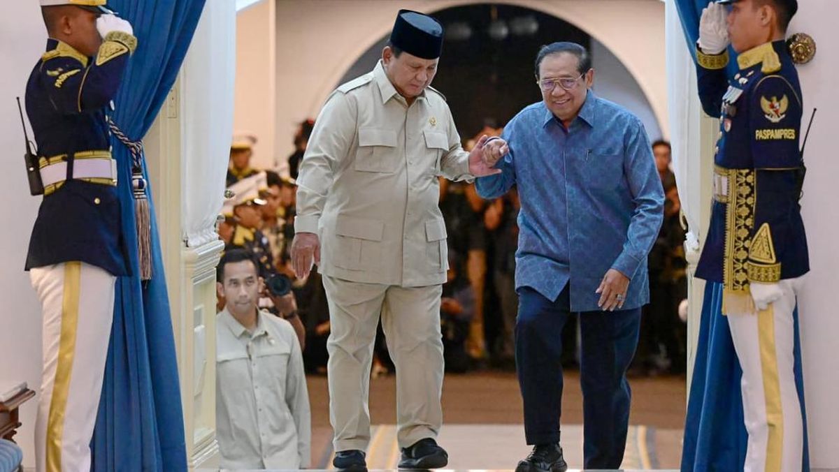 SBY Berkelakar: Batuk Prabowo Bisa Pengaruhi Saham dan Rupiah