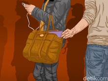 Kronologi Wanita Terciduk Mencopet di Tanah Abang hingga Diarak dengan Kalung 'Saya Copet'
