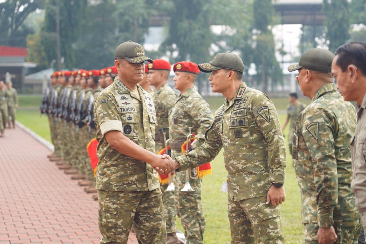 KSAD Lepaskan Kontingen TNI AD untuk AARM ke-34, Siap Berprestasi di Malaysia