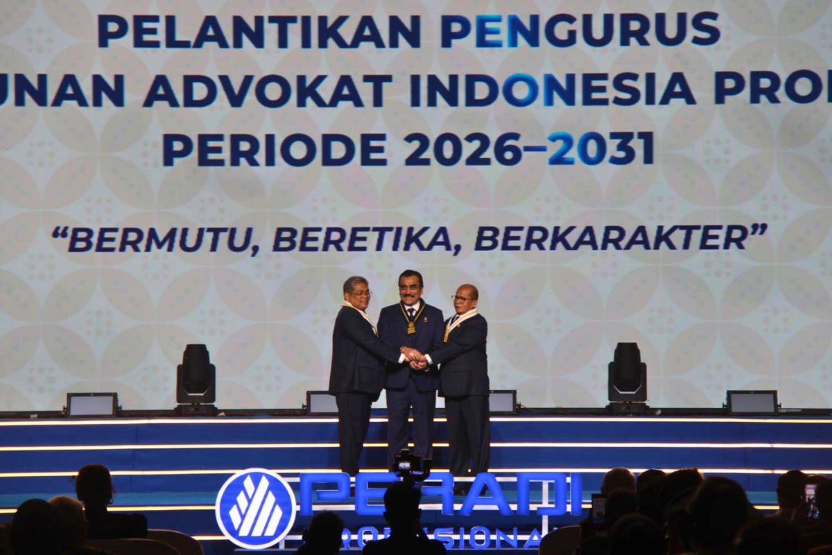 Peradi Profesional Resmi Dilantik, Perkuat Ekosistem Hukum di Indonesia