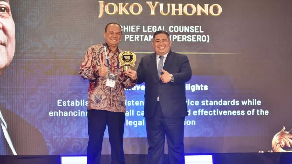 Pertamina Dapat Penghargaan di IHCSA 2026 atas Kinerja Hukum