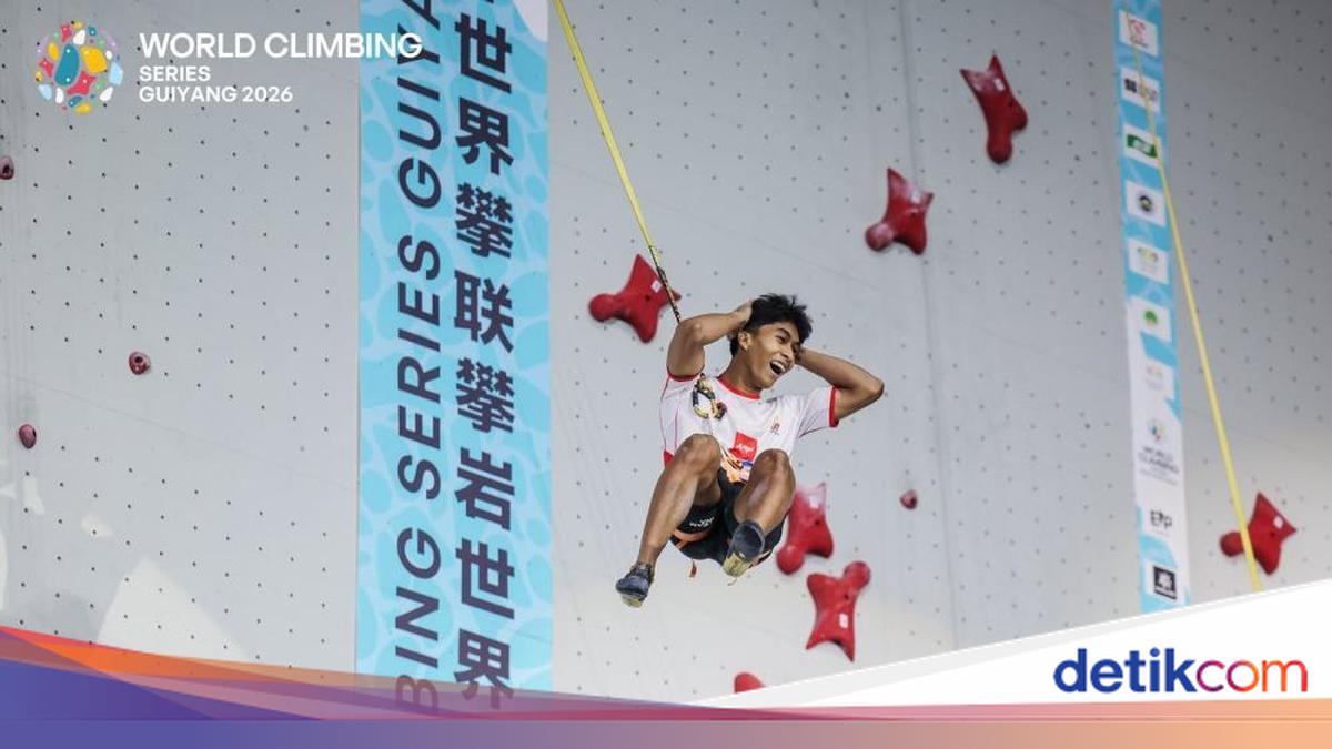 Mahasiswa Unesa Sukses Raih Medali Emas di World Climbing Series