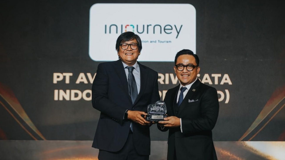 InJourney Masuk Daftar 100 Perusahaan Terbesar Fortune Indonesia dan Raih Penghargaan Pertumbuhan Tercepat