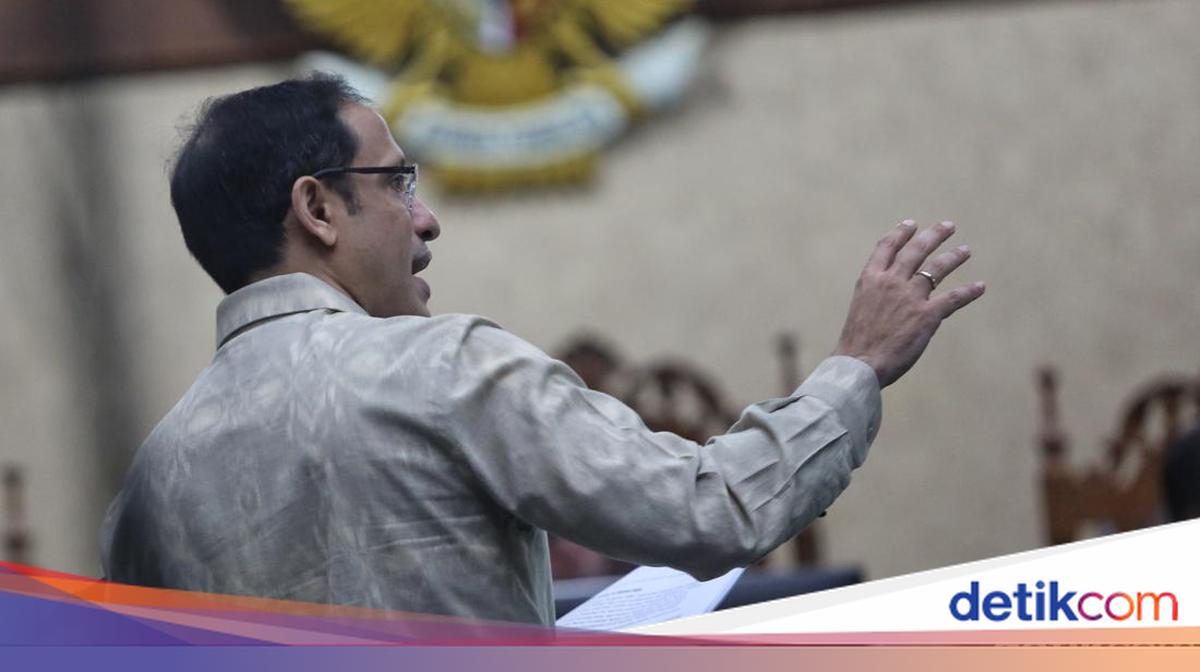 Nadiem Makarim Dijatuhi Hukuman Penjara 10 Tahun dan Denda Rp 800 Miliar