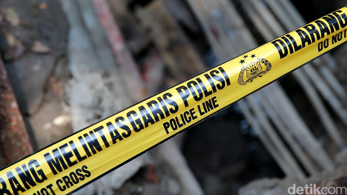 Ilustrasi garis polisi (Foto: Ari Saputra/detikcom)