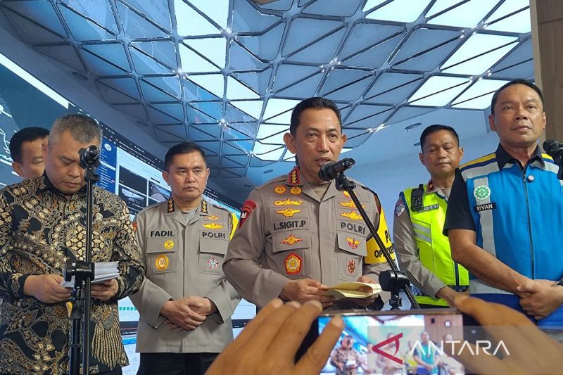 Polri Sesuaikan Sistem Satu Arah Nasional Menjadi Sebagian Saat Arus Balik Mengalami Penurunan