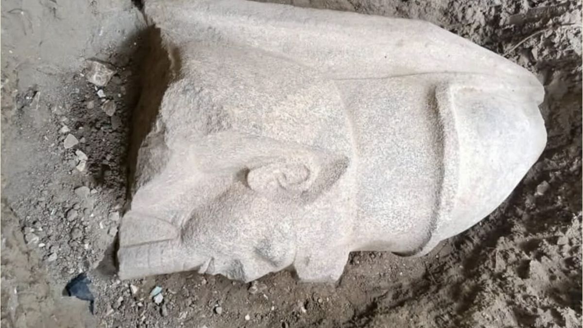 Penemuan Patung Firaun Ramses II di Delta Sungai Nil