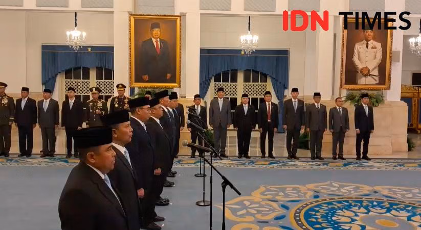 Prabowo Lantik Satyawan dan Mayjen Sriyanto sebagai Pimpinan Badan Gambut