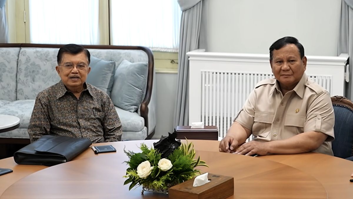 Pertemuan Prabowo dan Jusuf Kalla di Istana: Fokus pada Energi Nasional