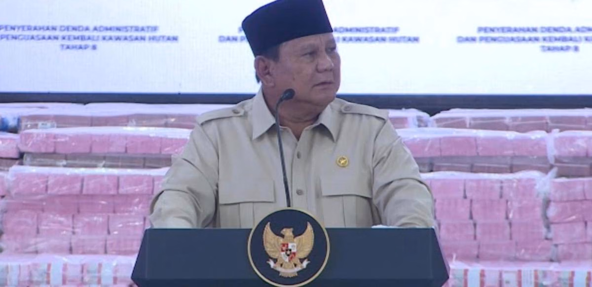 Prabowo Dorong Kenaikan Pangkat Anggota Satgas PKH yang Berprestasi