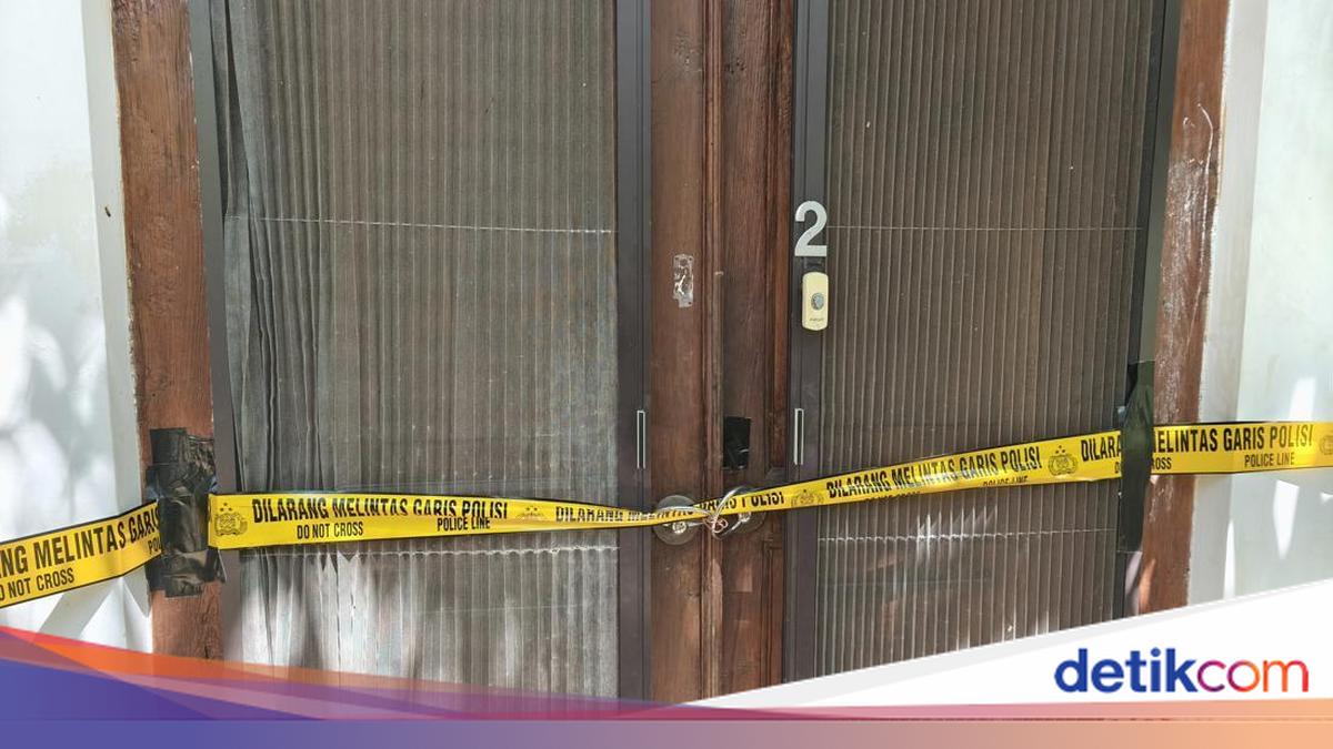 TKP penemuan jasad ayah dan dua orang anak di dalam bungalow di Legian, Kuta, Kabupaten Badung, Bali, Senin (14/9/2026). (Putu Yonata/detikBali)