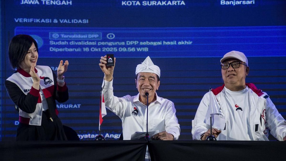 Desakan Kader PSI Agar Jokowi Segera Dilantik Sebagai Ketua Dewan Pembina