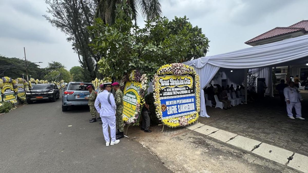 Kedukaan di Rumah Duka Mantan Panglima TNI Widodo Adi Sutjipto
