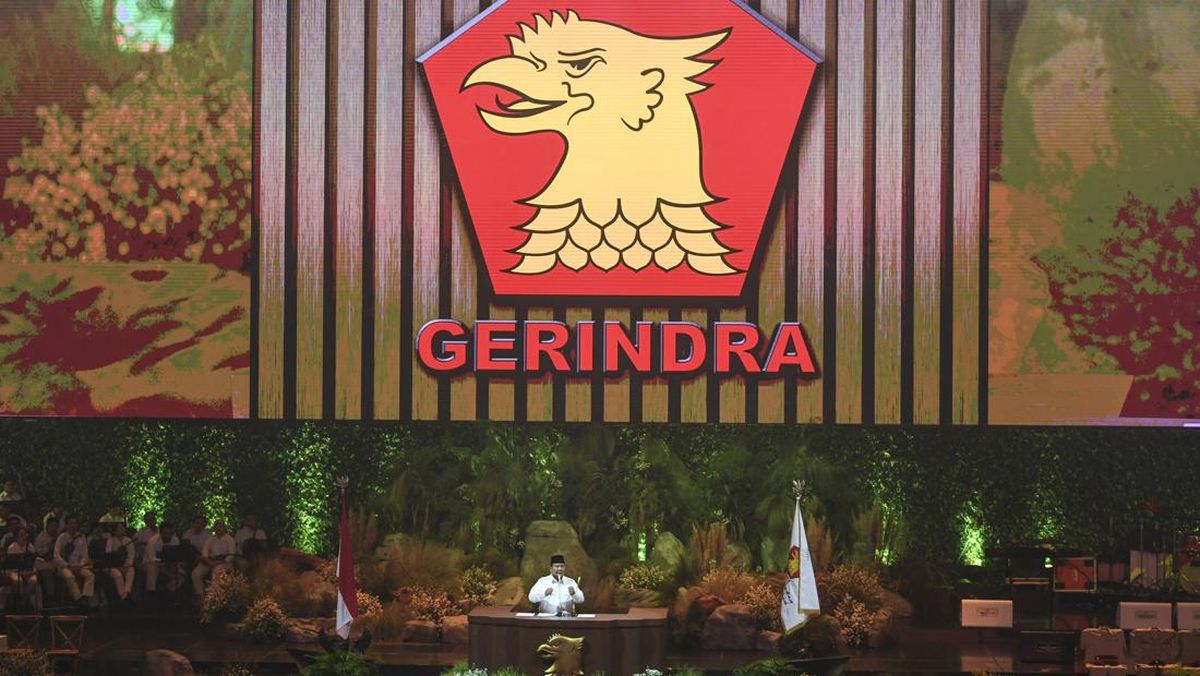 Survei IPO: Elektabilitas Partai Gerindra Tertinggi, PDIP dan Golkar Mengikuti