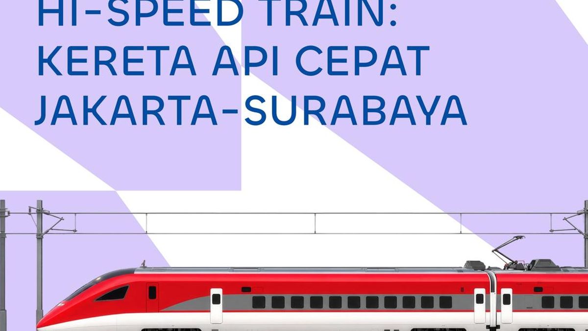 Desain Kereta Cepat Jakarta-Surabaya Hasil Kolaborasi ITS dan PT INKA