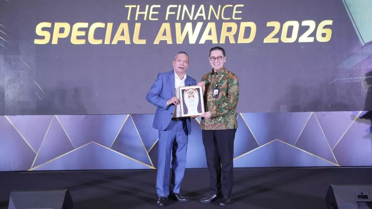 Pegadaian Raih Penghargaan Inovasi Digital di The Finance Special Award 2026