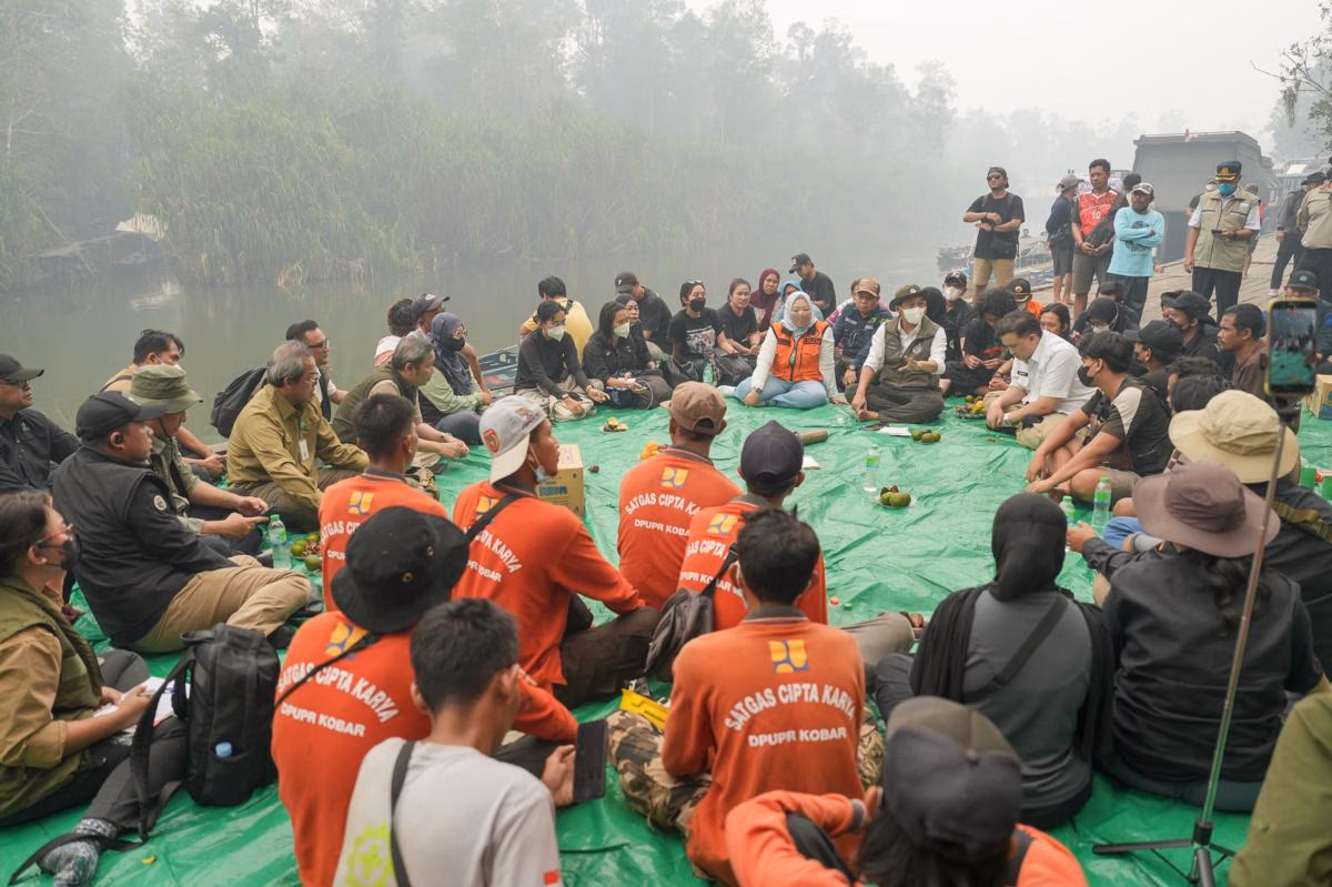 Tiga Tim Dikerahkan untuk Atasi Kebakaran Hutan di Tanjung Puting