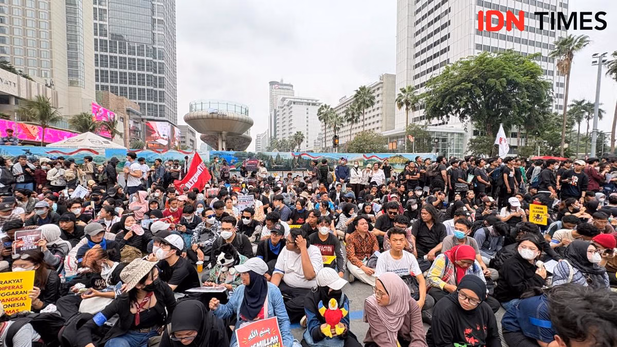Lima Berita Penting: Aksi Demonstrasi di Bundaran HI dan Hasil Pemilu Israel